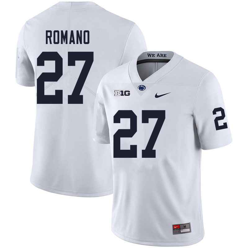 NCAA Nike Men's Penn State Nittany Lions Cody Romano #27 College Football Authentic White Stitched Jersey RAS0198GD